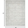 image:imageNourison Home Dekor Ivory Beige 710 x 910 Area Rug  Easy Clean Non Shedding Bed Room Living Room Dining Room Kitchen 8 x 10Grey