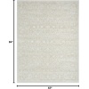 image:imageNourison Home Dekor Ivory Beige 710 x 910 Area Rug  Easy Clean Non Shedding Bed Room Living Room Dining Room Kitchen 8 x 10Ivory Beige