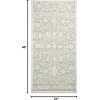 image:imageNourison Home Dekor Ivory Beige 710 x 910 Area Rug  Easy Clean Non Shedding Bed Room Living Room Dining Room Kitchen 8 x 10Ivory Beige