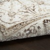 image:imageNourison Home Dekor Ivory Beige 710 x 910 Area Rug  Easy Clean Non Shedding Bed Room Living Room Dining Room Kitchen 8 x 10Ivory Brown