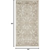 image:imageNourison Home Dekor Ivory Beige 710 x 910 Area Rug  Easy Clean Non Shedding Bed Room Living Room Dining Room Kitchen 8 x 10Ivory Taupe