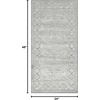 image:imageNourison Home Dekor Ivory Taupe 53 x 7 Area Rug  Easy Clean Non Shedding Bed Room Living Room Dining Room Kitchen 5 x 7Grey