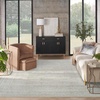 image:imageNourison Home Dekor Ivory Taupe 53 x 7 Area Rug  Easy Clean Non Shedding Bed Room Living Room Dining Room Kitchen 5 x 7Ivory Beige