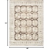 image:imageNourison Home Dekor Ivory Taupe 53 x 7 Area Rug  Easy Clean Non Shedding Bed Room Living Room Dining Room Kitchen 5 x 7Ivory Brown