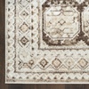 image:imageNourison Home Dekor Ivory Taupe 53 x 7 Area Rug  Easy Clean Non Shedding Bed Room Living Room Dining Room Kitchen 5 x 7Ivory Brown