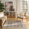 image:imageNourison Home Dekor Ivory Taupe 53 x 7 Area Rug  Easy Clean Non Shedding Bed Room Living Room Dining Room Kitchen 5 x 7Ivory Brown