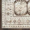 image:imageNourison Home Dekor Ivory Taupe 53 x 7 Area Rug  Easy Clean Non Shedding Bed Room Living Room Dining Room Kitchen 5 x 7Ivory Brown