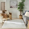 image:imageNourison Home Dekor Ivory Taupe 53 x 7 Area Rug  Easy Clean Non Shedding Bed Room Living Room Dining Room Kitchen 5 x 7Ivory Taupe