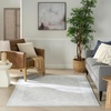 image:imageNourison Home Dekor Ivory Taupe 53 x 7 Area Rug  Easy Clean Non Shedding Bed Room Living Room Dining Room Kitchen 5 x 7Light Grey