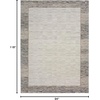 image:imageNourison Home Desire Abstract Grey Black 9 x 12 AreaRug EasyCleaning Non Shedding Bed Room Living Room Dining Room Kitchen 9x12Grey Black