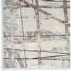 image:imageNourison Home Desire Abstract Grey Silver 9 x 12 Area Rug EasyCleaning Non Shedding Bed Room Living Room Dining Room Kitchen 9x12Grey Silver