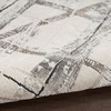image:imageNourison Home Desire Abstract Grey Silver 9 x 12 Area Rug EasyCleaning Non Shedding Bed Room Living Room Dining Room Kitchen 9x12Grey Silver