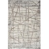image:imageNourison Home Desire Abstract Grey Silver 9 x 12 Area Rug EasyCleaning Non Shedding Bed Room Living Room Dining Room Kitchen 9x12Grey Silver