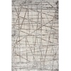 image:imageNourison Home Desire Abstract Grey Silver 9 x 12 Area Rug EasyCleaning Non Shedding Bed Room Living Room Dining Room Kitchen 9x12Grey Silver