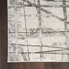 image:imageNourison Home Desire Abstract Grey Silver 9 x 12 Area Rug EasyCleaning Non Shedding Bed Room Living Room Dining Room Kitchen 9x12Grey Silver