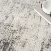 image:imageNourison Home Desire Abstract GreyIvory 9 x 12 Area Rug EasyCleaning Non Shedding Bed Room Living Room Dining Room Kitchen 9x12GreyIvory