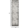 image:imageNourison Home Desire Abstract GreyIvory 9 x 12 Area Rug EasyCleaning Non Shedding Bed Room Living Room Dining Room Kitchen 9x12GreyIvory