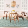 image:imageNourison Home Easy Care Natural Beige 5 x 7 Area Rug  Easy Clean Non Shedding Bed Room Living Room Dining Room Kitchen 5 x 7Aqua Teal
