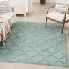 image:imageNourison Home Easy Care Natural Beige 5 x 7 Area Rug  Easy Clean Non Shedding Bed Room Living Room Dining Room Kitchen 5 x 7Aqua Teal