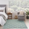 image:imageNourison Home Easy Care Natural Beige 5 x 7 Area Rug  Easy Clean Non Shedding Bed Room Living Room Dining Room Kitchen 5 x 7Aqua Teal