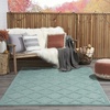 image:imageNourison Home Easy Care Natural Beige 5 x 7 Area Rug  Easy Clean Non Shedding Bed Room Living Room Dining Room Kitchen 5 x 7Aqua Teal