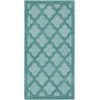 image:imageNourison Home Easy Care Natural Beige 5 x 7 Area Rug  Easy Clean Non Shedding Bed Room Living Room Dining Room Kitchen 5 x 7Aqua Teal