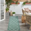 image:imageNourison Home Easy Care Natural Beige 5 x 7 Area Rug  Easy Clean Non Shedding Bed Room Living Room Dining Room Kitchen 5 x 7Aqua Teal