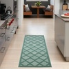 image:imageNourison Home Easy Care Natural Beige 5 x 7 Area Rug  Easy Clean Non Shedding Bed Room Living Room Dining Room Kitchen 5 x 7Aqua Teal