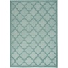 image:imageNourison Home Easy Care Natural Beige 5 x 7 Area Rug  Easy Clean Non Shedding Bed Room Living Room Dining Room Kitchen 5 x 7Aqua Teal