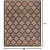 image:imageNourison Home Easy Care Natural Beige 5 x 7 Area Rug  Easy Clean Non Shedding Bed Room Living Room Dining Room Kitchen 5 x 7Brown