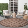 image:imageNourison Home Easy Care Natural Beige 5 x 7 Area Rug  Easy Clean Non Shedding Bed Room Living Room Dining Room Kitchen 5 x 7Brown