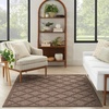 image:imageNourison Home Easy Care Natural Beige 5 x 7 Area Rug  Easy Clean Non Shedding Bed Room Living Room Dining Room Kitchen 5 x 7Brown