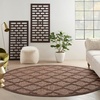 image:imageNourison Home Easy Care Natural Beige 5 x 7 Area Rug  Easy Clean Non Shedding Bed Room Living Room Dining Room Kitchen 5 x 7Brown