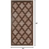image:imageNourison Home Easy Care Natural Beige 5 x 7 Area Rug  Easy Clean Non Shedding Bed Room Living Room Dining Room Kitchen 5 x 7Brown