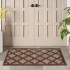 image:imageNourison Home Easy Care Natural Beige 5 x 7 Area Rug  Easy Clean Non Shedding Bed Room Living Room Dining Room Kitchen 5 x 7Brown