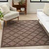 image:imageNourison Home Easy Care Natural Beige 5 x 7 Area Rug  Easy Clean Non Shedding Bed Room Living Room Dining Room Kitchen 5 x 7Brown