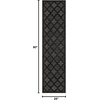 image:imageNourison Home Easy Care Natural Beige 5 x 7 Area Rug  Easy Clean Non Shedding Bed Room Living Room Dining Room Kitchen 5 x 7Charcoal Black