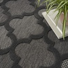 image:imageNourison Home Easy Care Natural Beige 5 x 7 Area Rug  Easy Clean Non Shedding Bed Room Living Room Dining Room Kitchen 5 x 7Charcoal Black