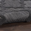 image:imageNourison Home Easy Care Natural Beige 5 x 7 Area Rug  Easy Clean Non Shedding Bed Room Living Room Dining Room Kitchen 5 x 7Charcoal Black