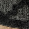 image:imageNourison Home Easy Care Natural Beige 5 x 7 Area Rug  Easy Clean Non Shedding Bed Room Living Room Dining Room Kitchen 5 x 7Charcoal Black