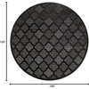 image:imageNourison Home Easy Care Natural Beige 5 x 7 Area Rug  Easy Clean Non Shedding Bed Room Living Room Dining Room Kitchen 5 x 7Charcoal Black