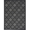 image:imageNourison Home Easy Care Natural Beige 5 x 7 Area Rug  Easy Clean Non Shedding Bed Room Living Room Dining Room Kitchen 5 x 7Charcoal Black