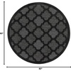image:imageNourison Home Easy Care Natural Beige 5 x 7 Area Rug  Easy Clean Non Shedding Bed Room Living Room Dining Room Kitchen 5 x 7Charcoal Black