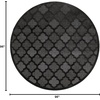 image:imageNourison Home Easy Care Natural Beige 5 x 7 Area Rug  Easy Clean Non Shedding Bed Room Living Room Dining Room Kitchen 5 x 7Charcoal Black