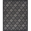 image:imageNourison Home Easy Care Natural Beige 5 x 7 Area Rug  Easy Clean Non Shedding Bed Room Living Room Dining Room Kitchen 5 x 7Charcoal Black