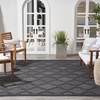 image:imageNourison Home Easy Care Natural Beige 5 x 7 Area Rug  Easy Clean Non Shedding Bed Room Living Room Dining Room Kitchen 5 x 7Charcoal Black