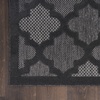 image:imageNourison Home Easy Care Natural Beige 5 x 7 Area Rug  Easy Clean Non Shedding Bed Room Living Room Dining Room Kitchen 5 x 7Charcoal Black