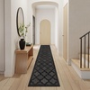 image:imageNourison Home Easy Care Natural Beige 5 x 7 Area Rug  Easy Clean Non Shedding Bed Room Living Room Dining Room Kitchen 5 x 7Charcoal Black