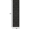 image:imageNourison Home Easy Care Natural Beige 5 x 7 Area Rug  Easy Clean Non Shedding Bed Room Living Room Dining Room Kitchen 5 x 7Charcoal Black