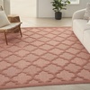 image:imageNourison Home Easy Care Natural Beige 5 x 7 Area Rug  Easy Clean Non Shedding Bed Room Living Room Dining Room Kitchen 5 x 7Coral Orange